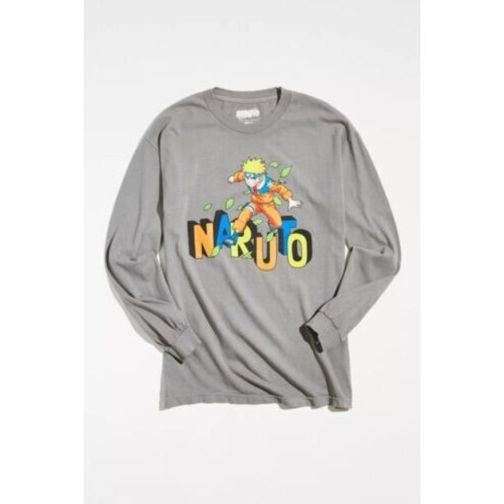 Naruto Runner Long Sleeve T-Shirt - Urban Outfitters - Size Large - New w/ Tags